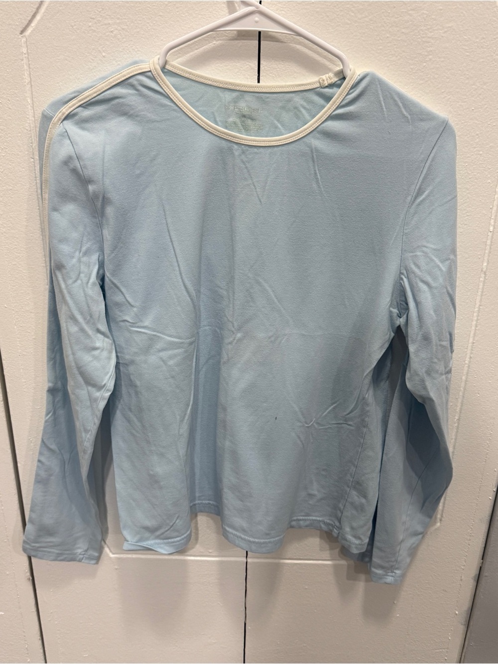 Prospirit Blue and White Long Sleeve Shirt